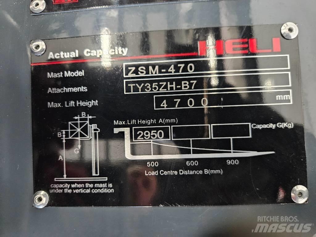 Heli CPCD 35 KU17G3 Dieselstapler