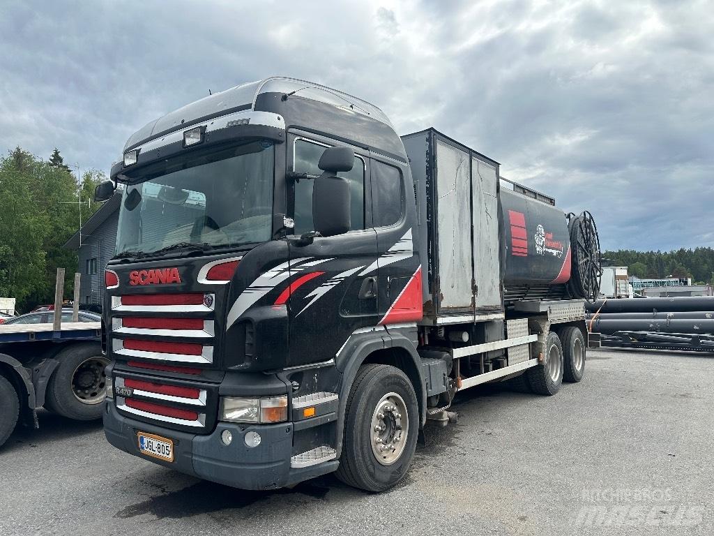 Scania R470 6x2 Saug- und Druckwagen