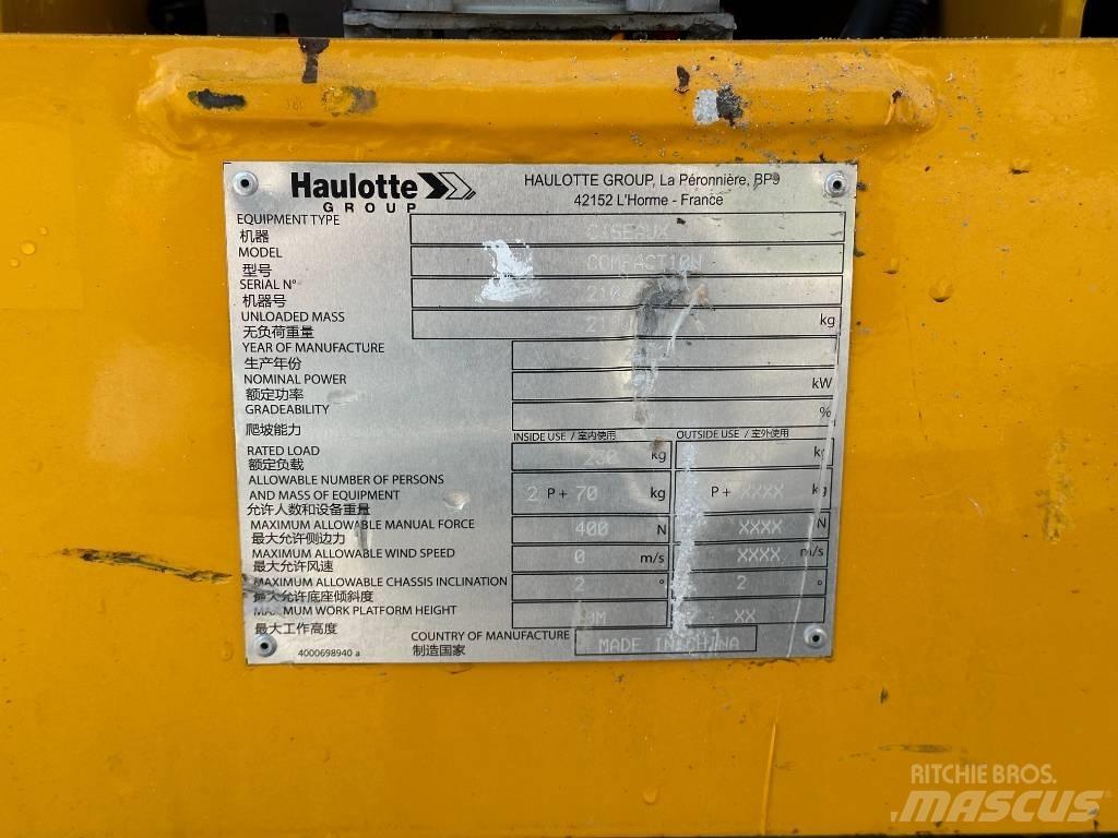 Haulotte COMPACT 10N Scheren-Arbeitsbühnen