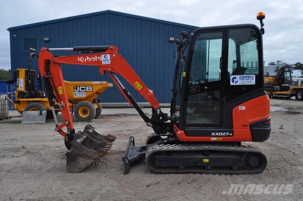 Kubota KX 027-4 Minibagger < 7t