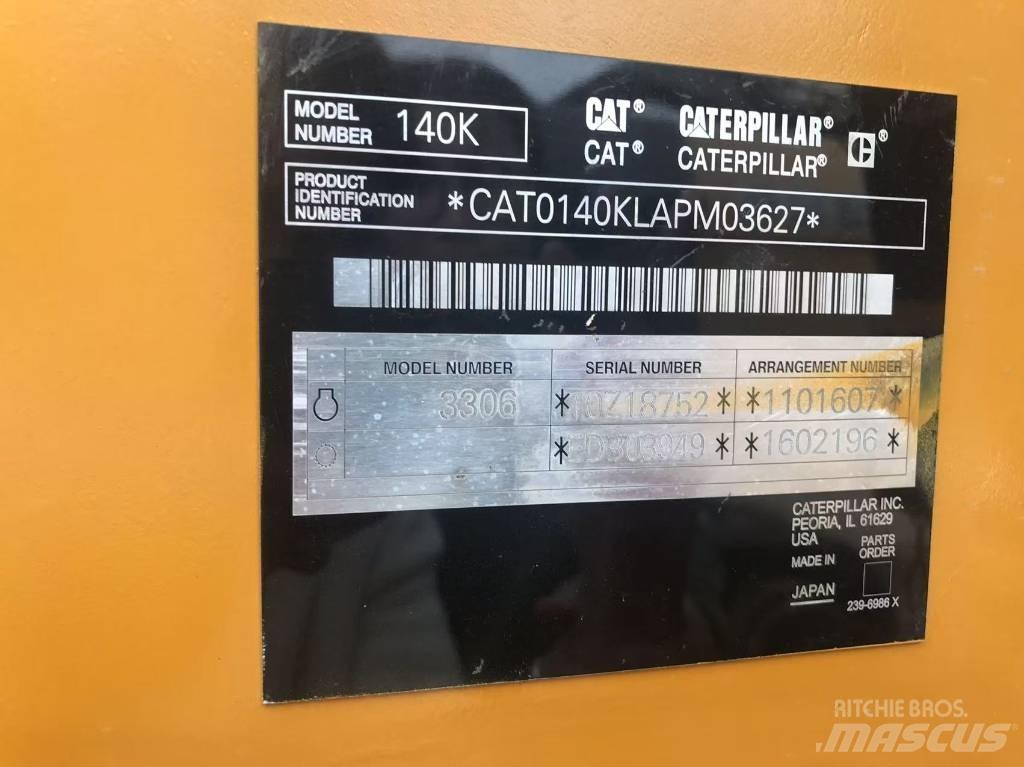 CAT 140k Grader