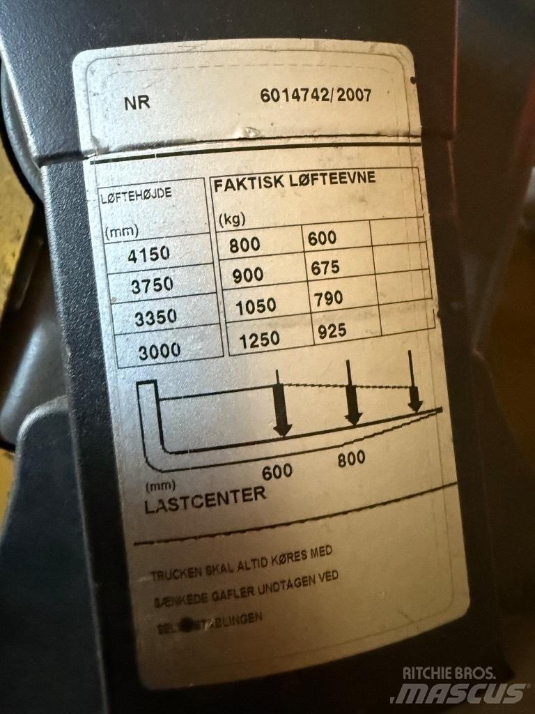 BT SPE 125 Deichselstapler
