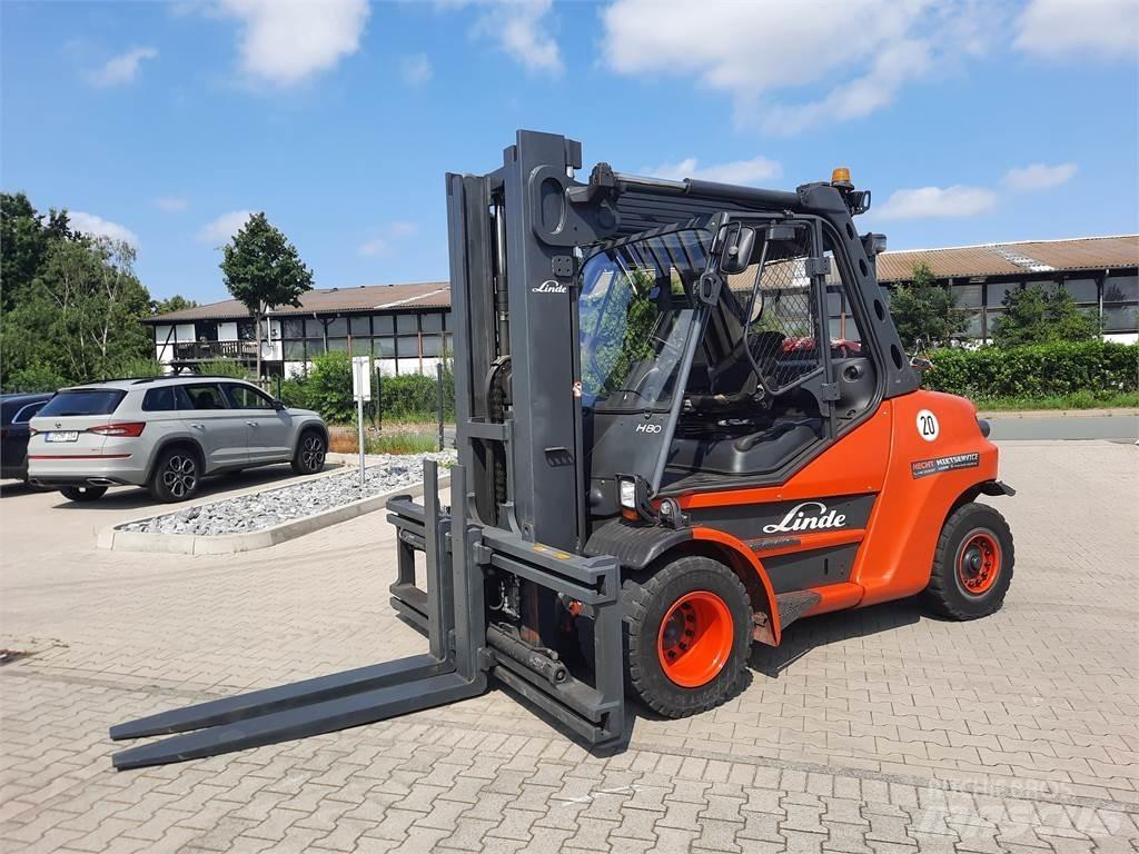 Linde H80T-900 Gasstapler