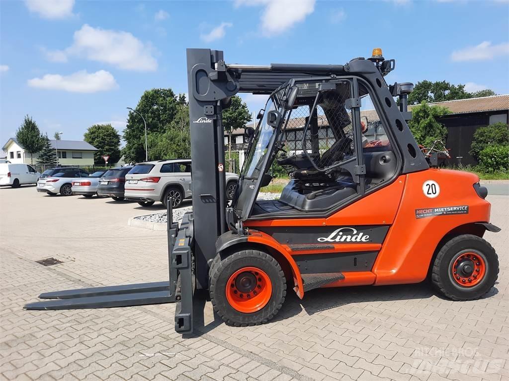 Linde H80T-900 Gasstapler