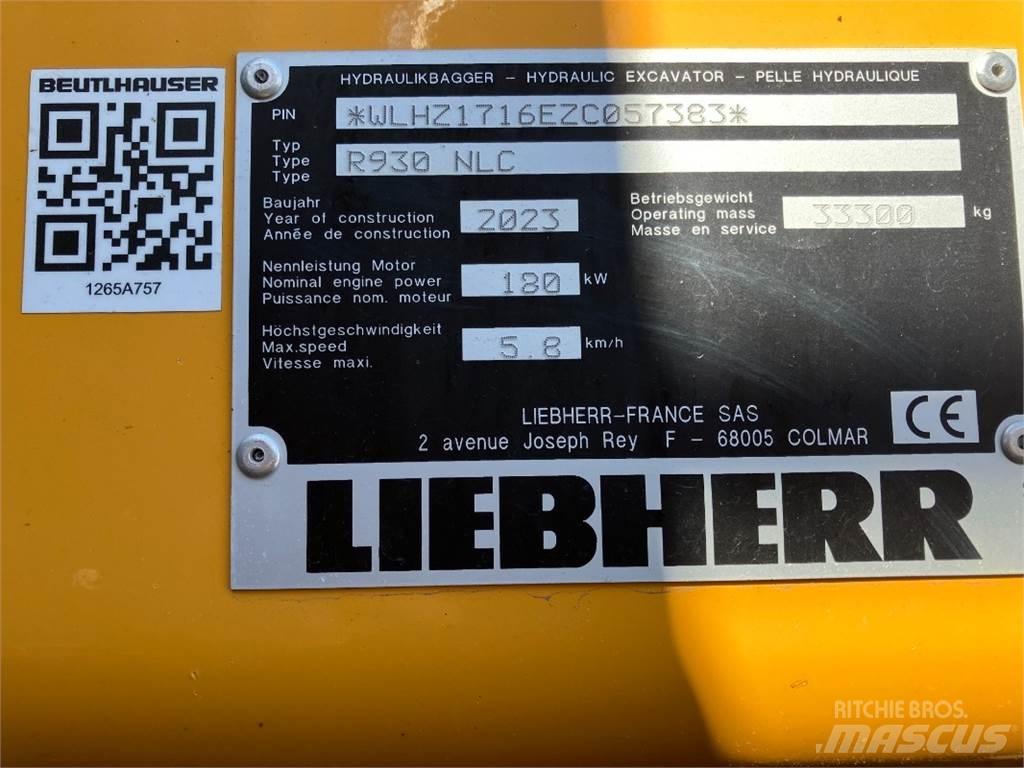 Liebherr R930 Raupenbagger