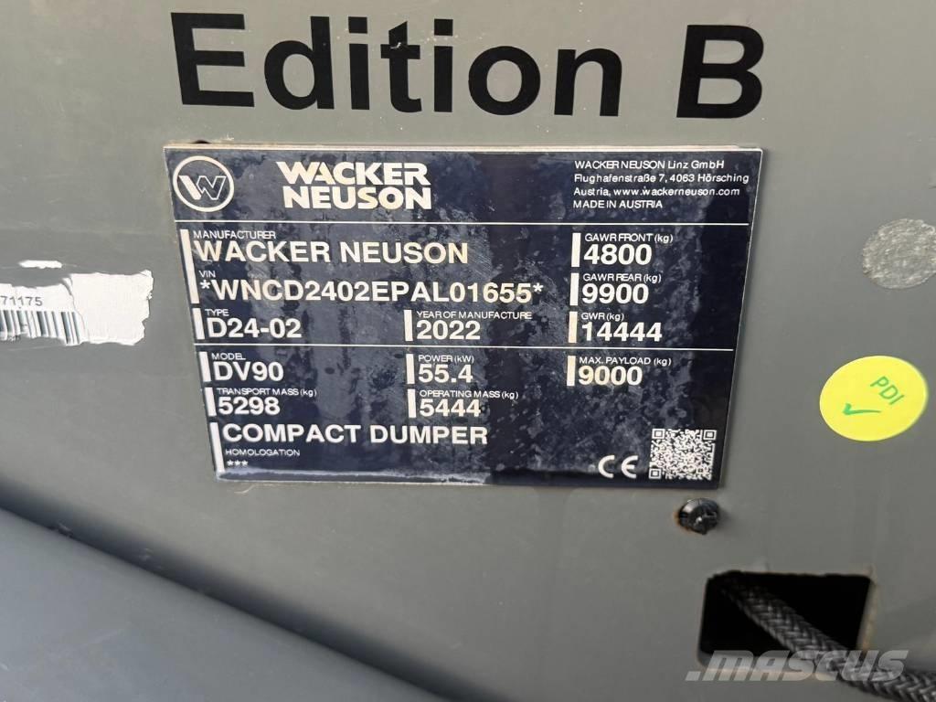 Wacker Neuson DV90 Minidumper