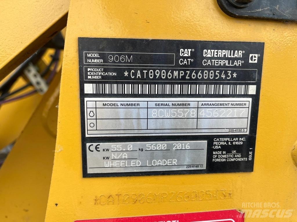 CAT 906M Radlader