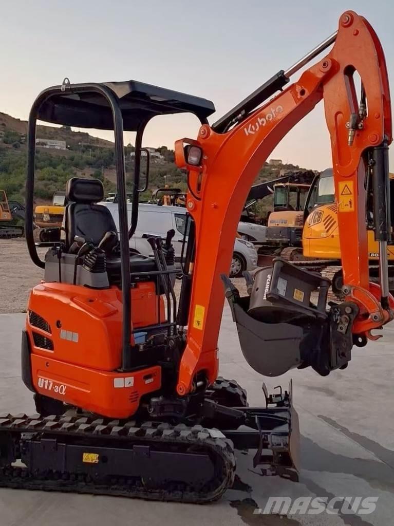Kubota U17-3a Minibagger < 7t