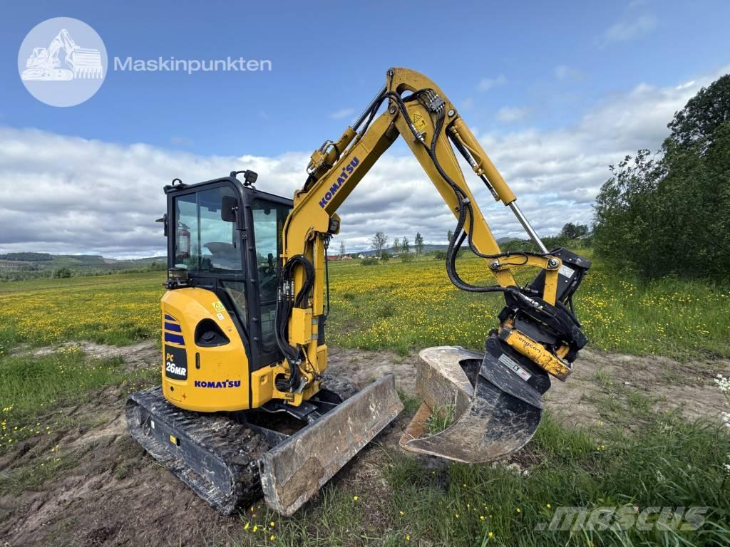Komatsu PC 26 MR Minibagger < 7t