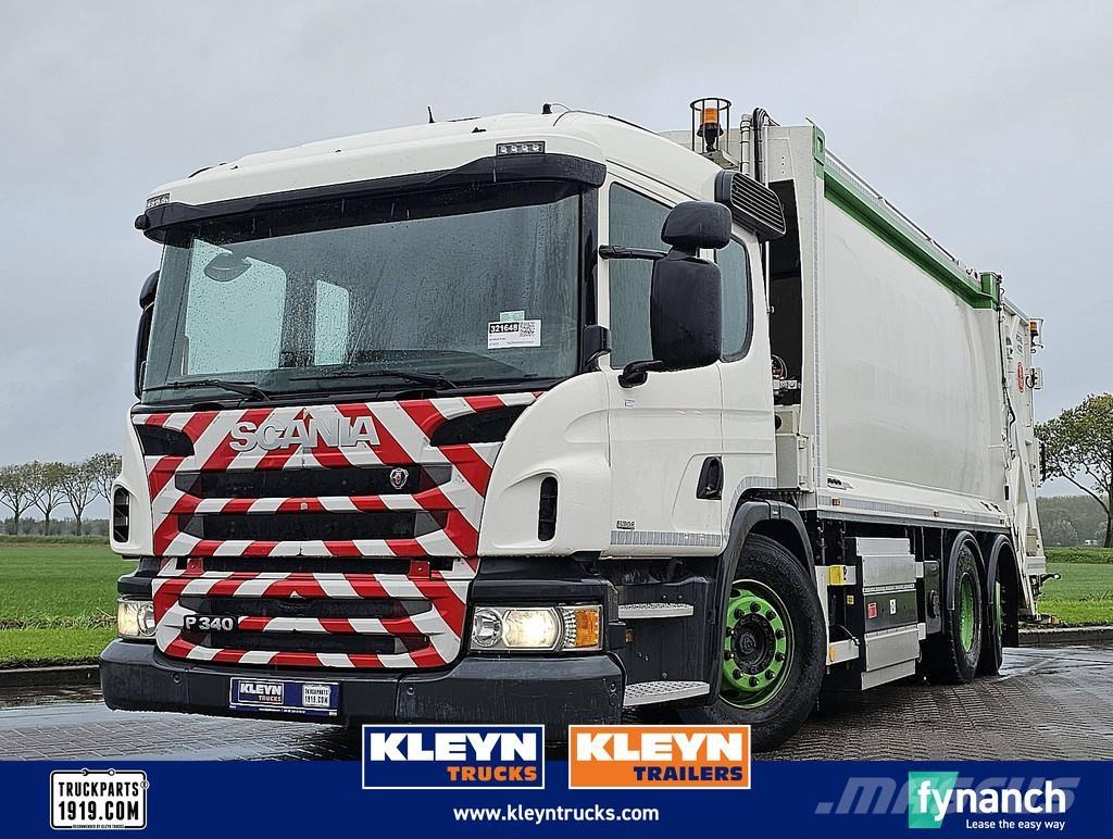 Scania P340 CNG Müllwagen