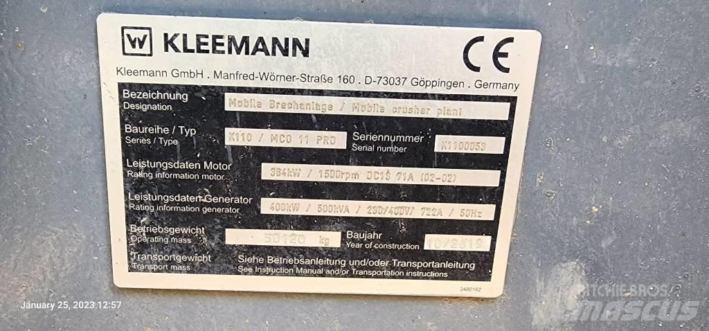 Kleemann MCO 11 PRO Pulverisierer