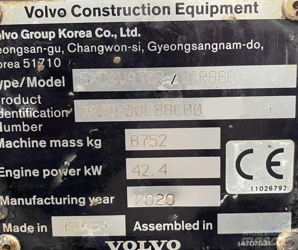 Volvo ECR 88 D Pro Midibagger  7t - 12t