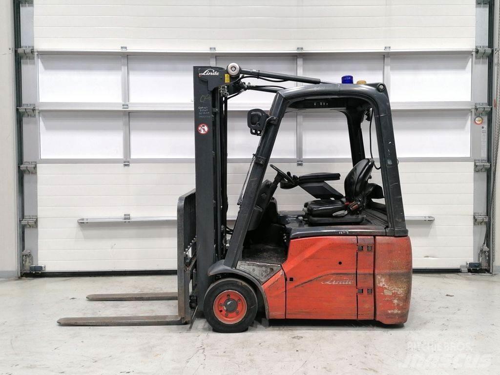 Linde E16C-01 Elektrostapler