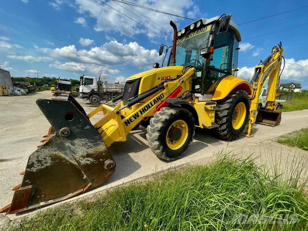 New Holland B 100 C Baggerlader