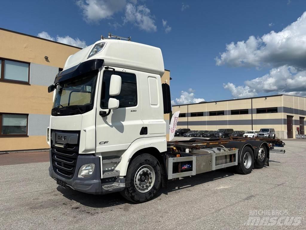DAF CF 530 6x2 + BDF Containerwagen