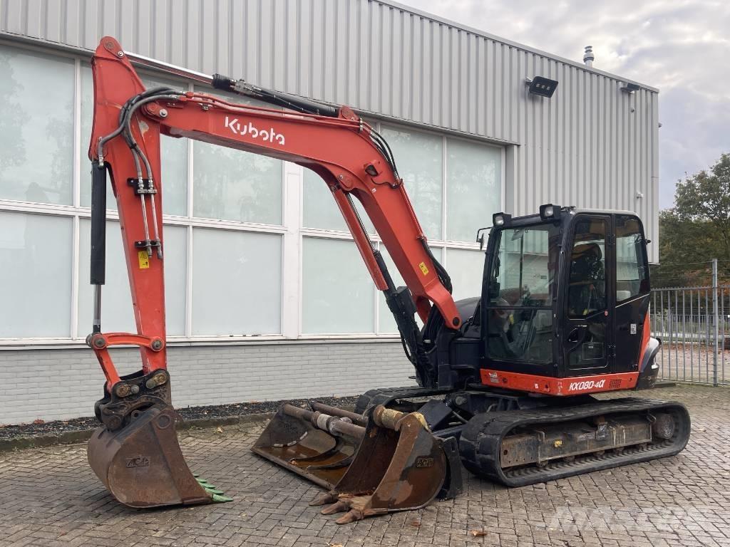 Kubota KX 080-4 CX Midibagger  7t - 12t