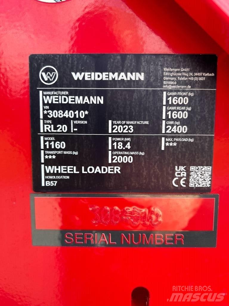 Weidemann 1160 Multifunktionslader