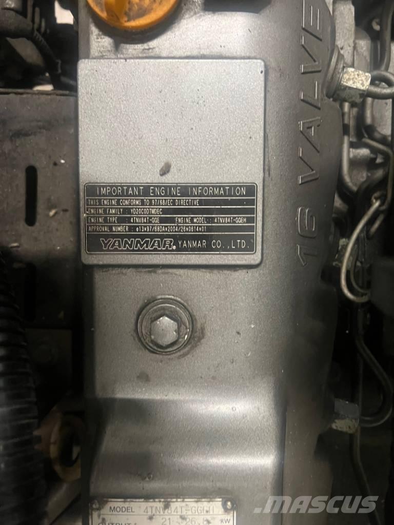 Yanmar 4TNV84T-GGEH Minibagger < 7t