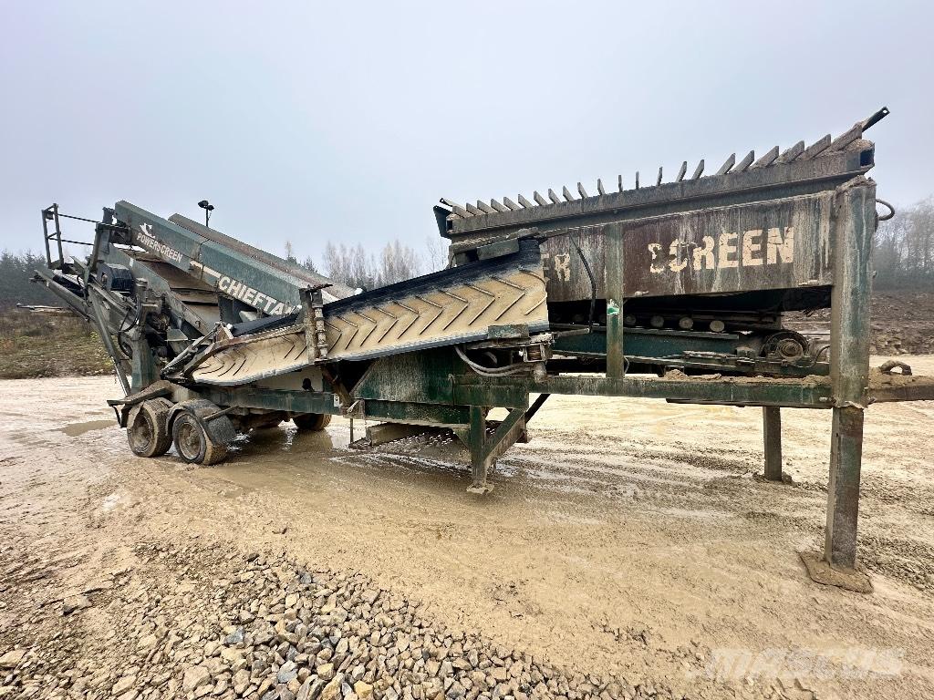 Chieftain 600 Sieb- und Brechanlagen