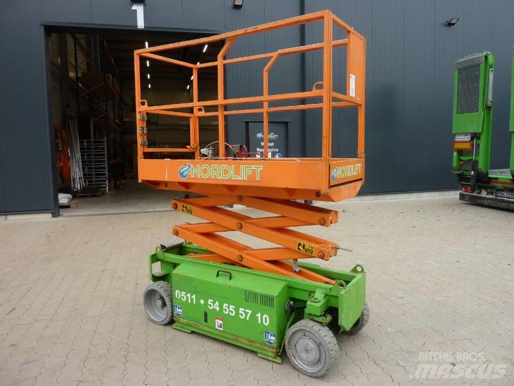HAB S 66-8 E2WD Scheren-Arbeitsbühnen