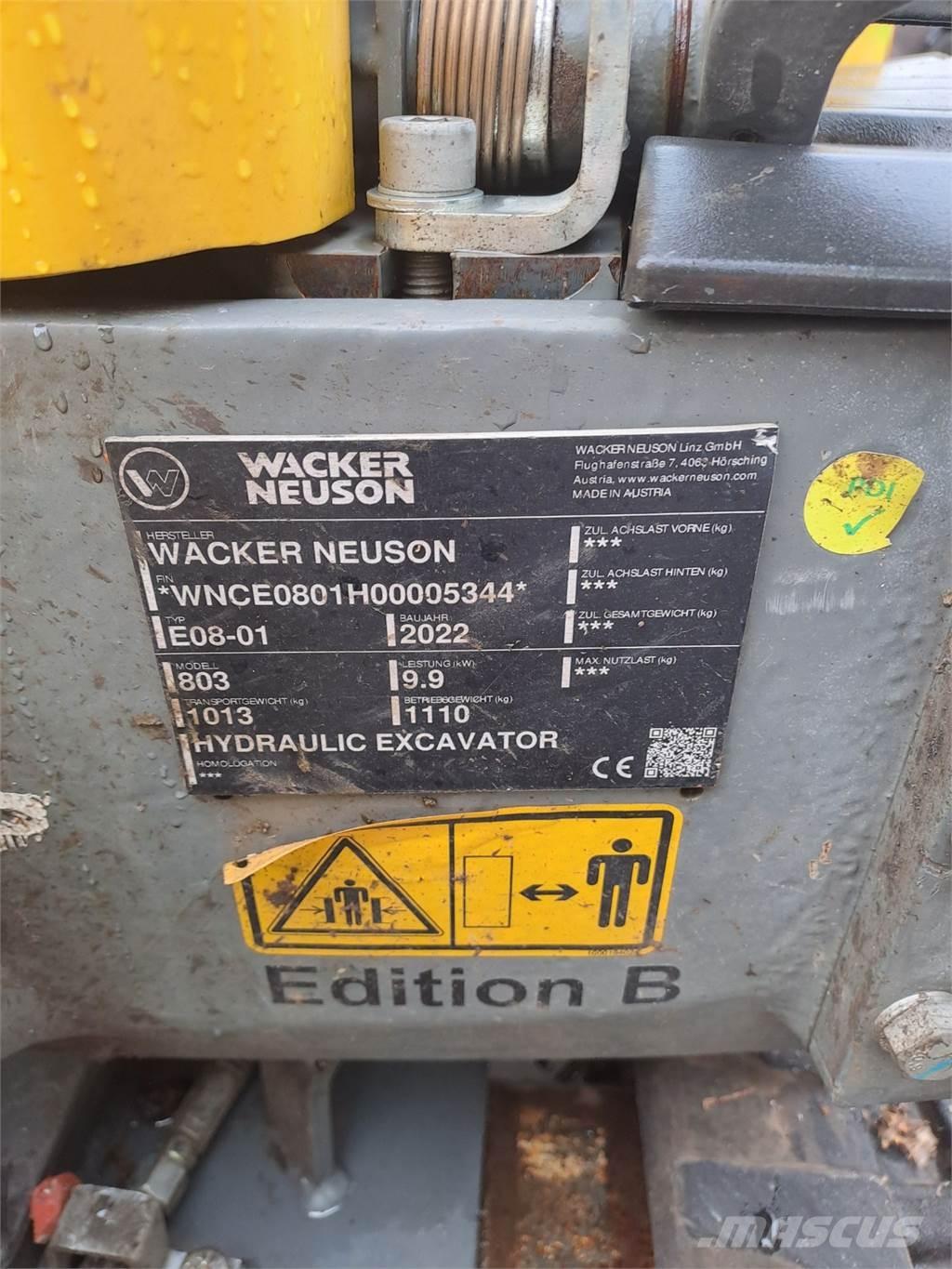 Wacker Neuson 803 Raupenbagger