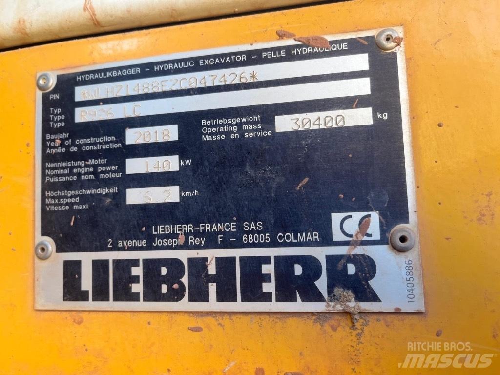 Liebherr R 926 LC Raupenbagger