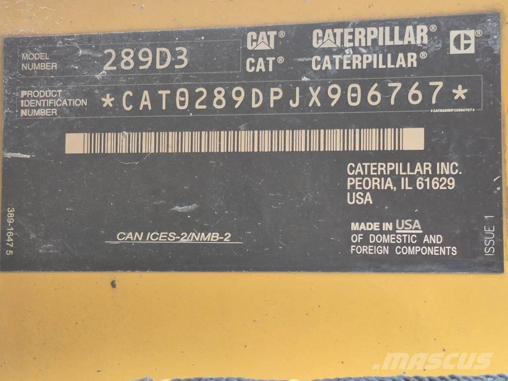 CAT 289 D3 Kompaktlader