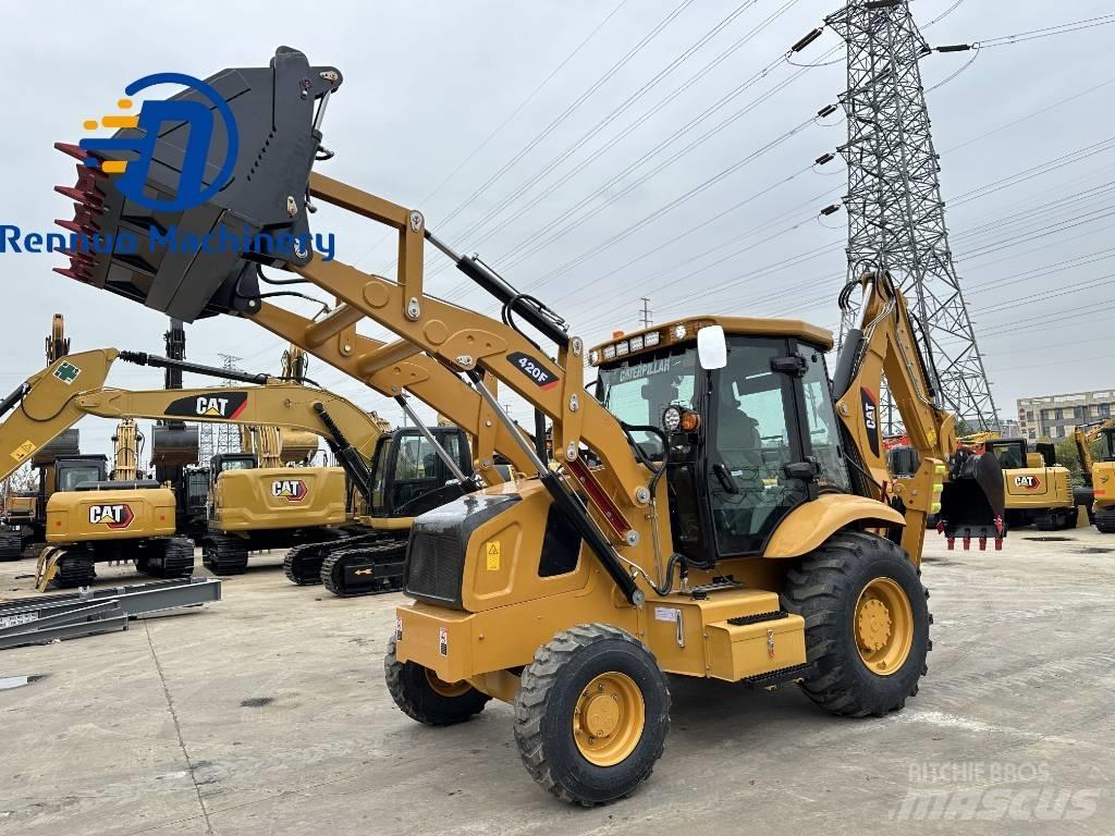 CAT 420 F Baggerlader