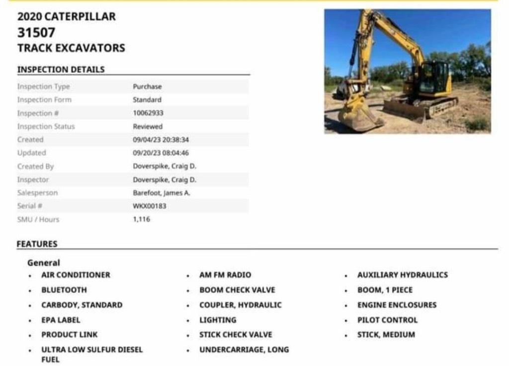 CAT 315 Raupenbagger