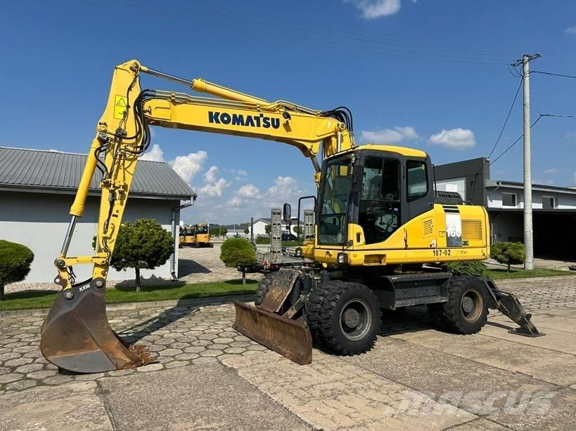 Komatsu PW 160-7E0 Mobilbagger