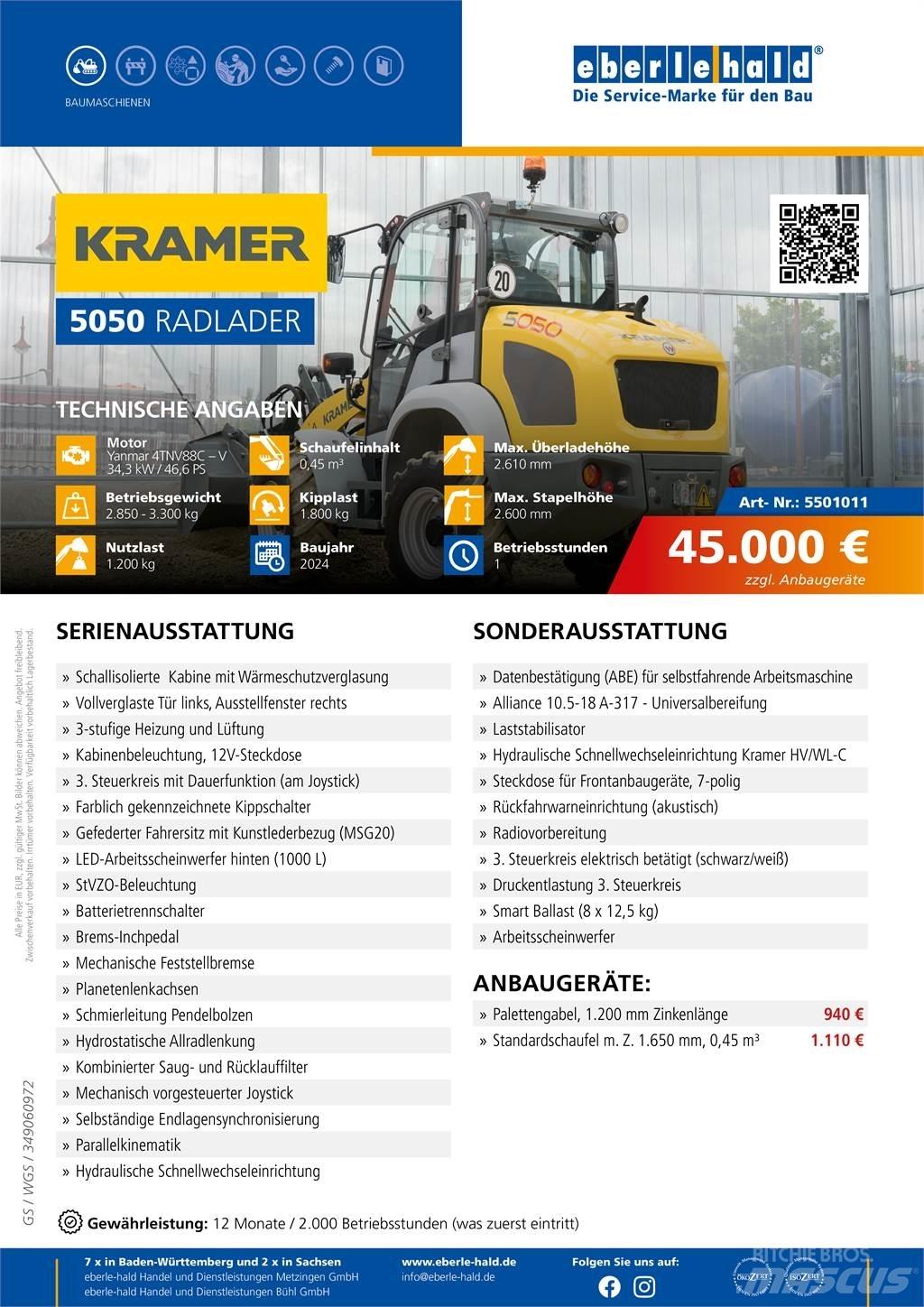 Kramer 5050 Radlader