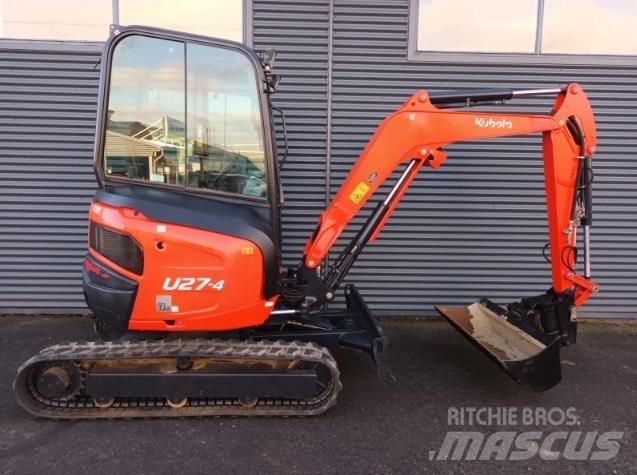 Kubota u27-4 Minibagger < 7t