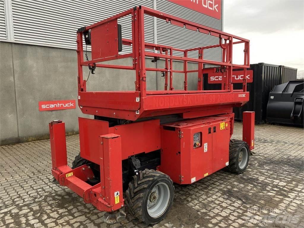 Manitou 100SC Scheren-Arbeitsbühnen
