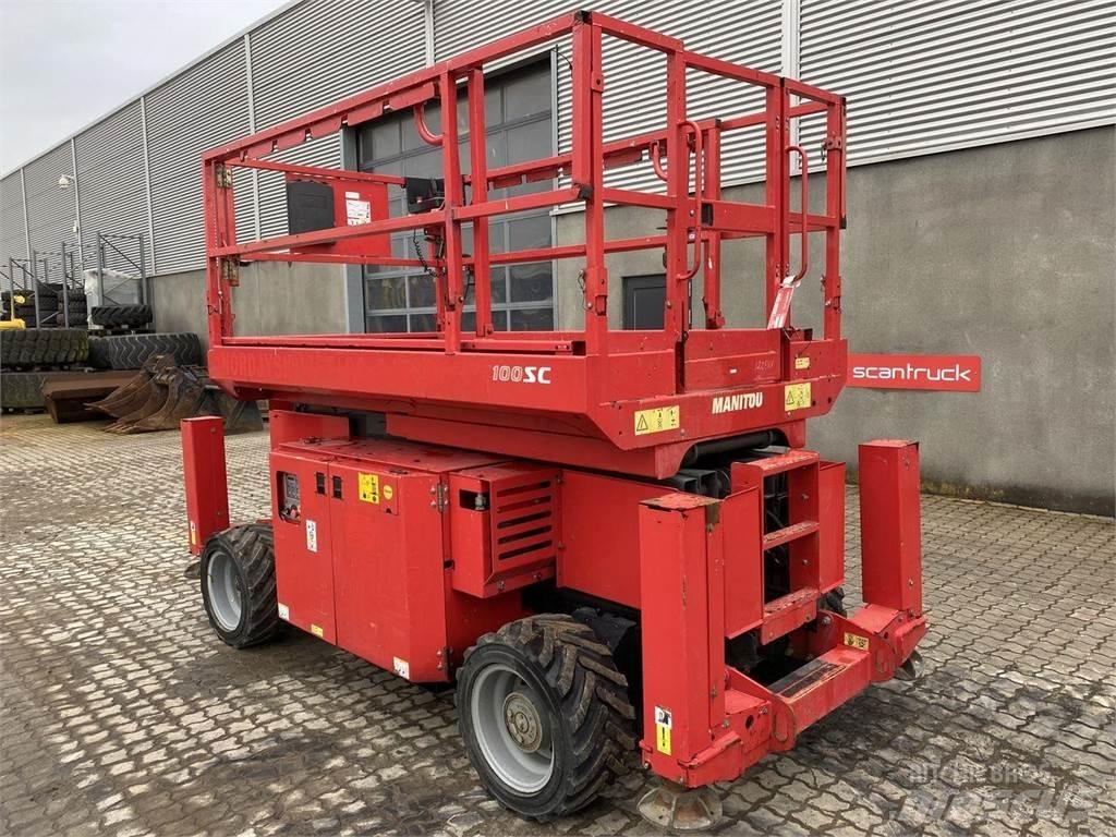 Manitou 100SC Scheren-Arbeitsbühnen