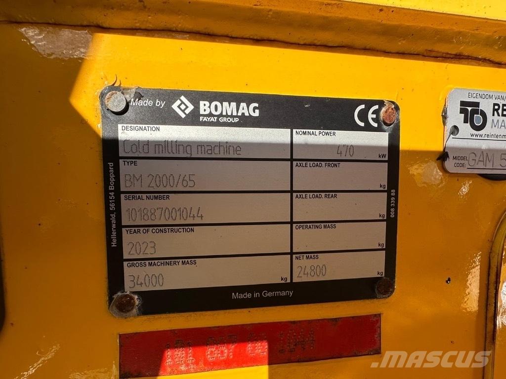 Bomag BM 2000/65 Asphaltfräsen