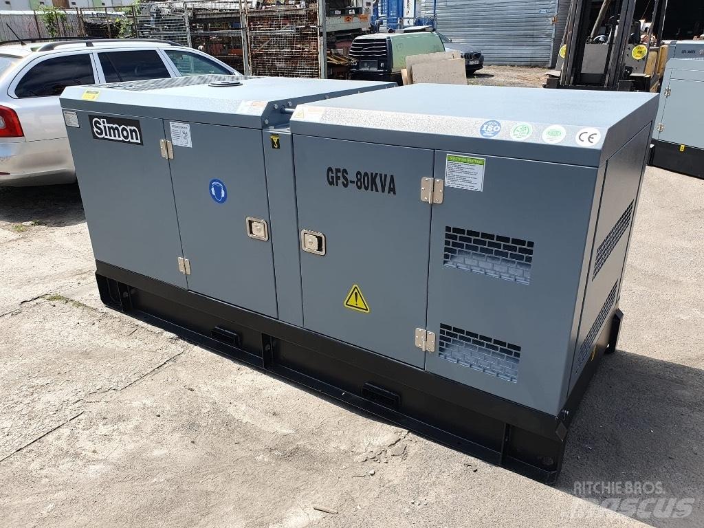 Simon 80KVA Diesel Generatoren
