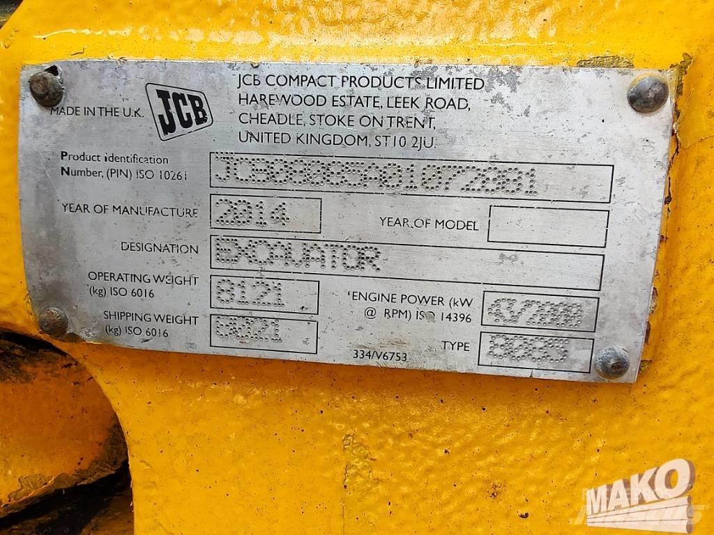 JCB 8085 ZTS Midibagger  7t - 12t