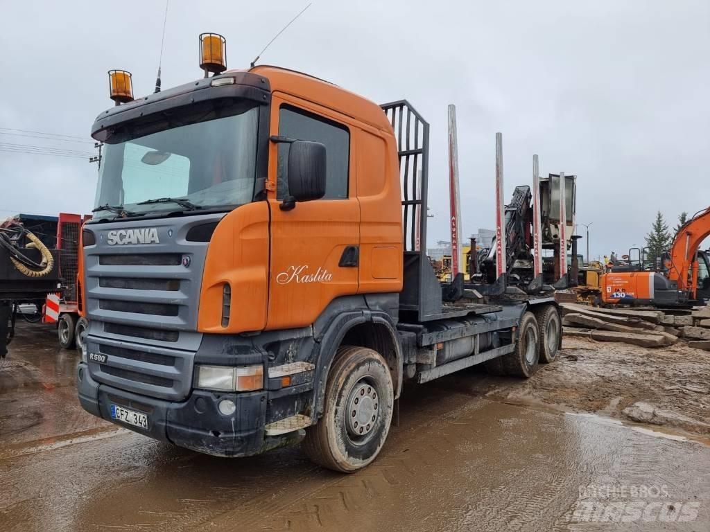 Scania R 580 Holztransporter