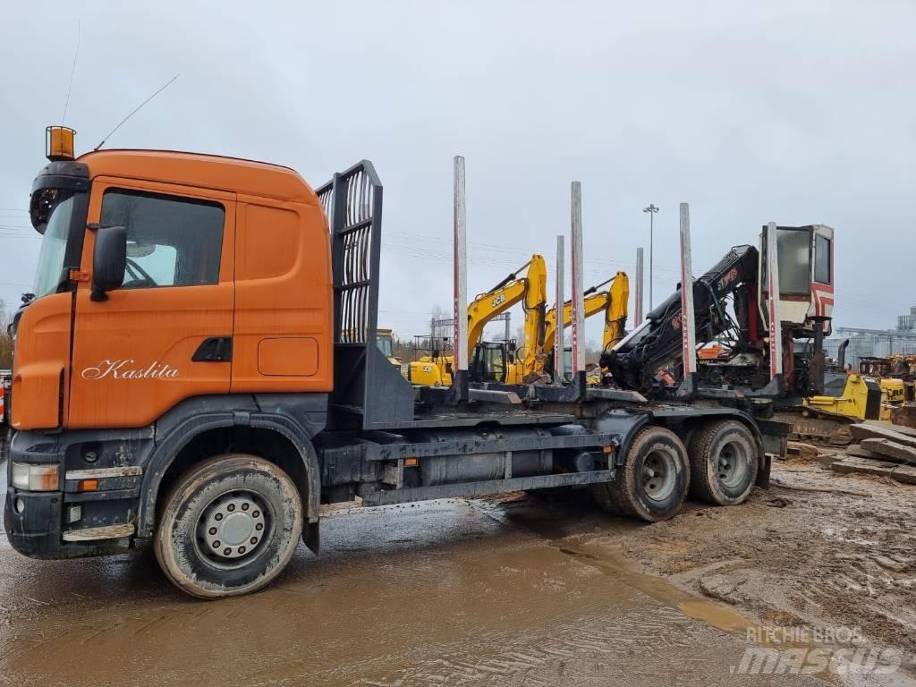 Scania R 580 Holztransporter