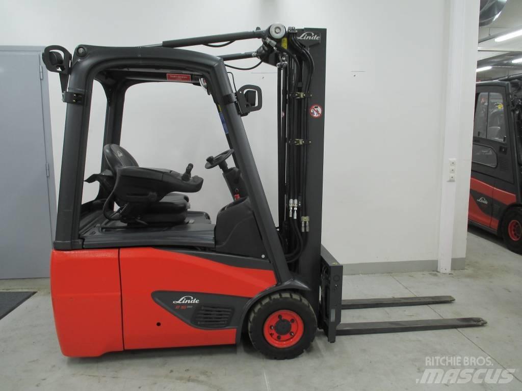 Linde E 16 C-02 Elektrostapler