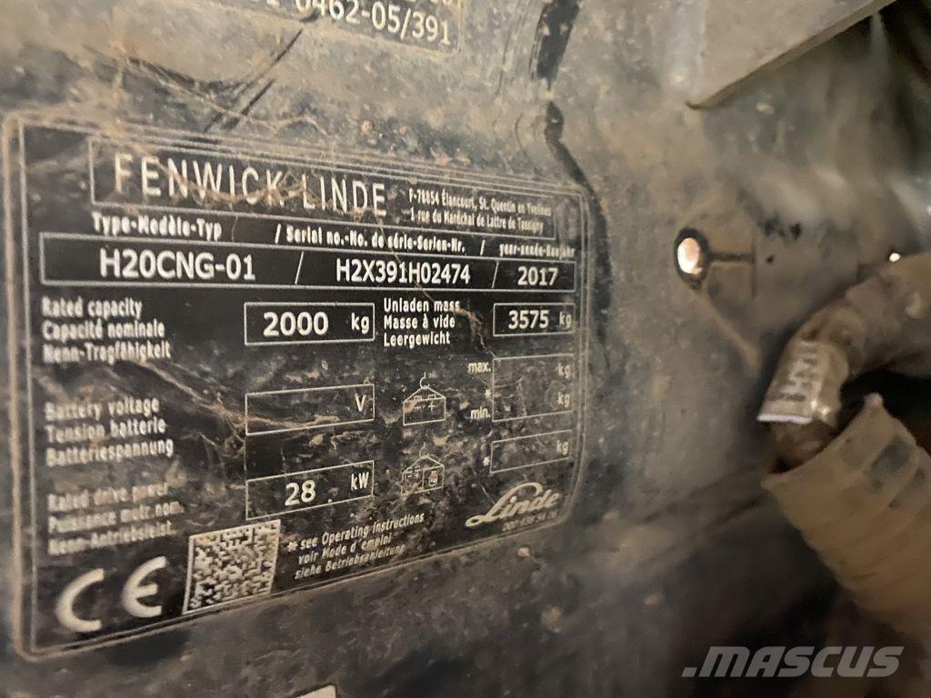 Linde H20T-02 Gasstapler