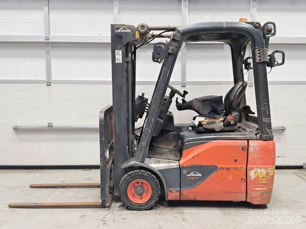 Linde E16C-02 Elektrostapler