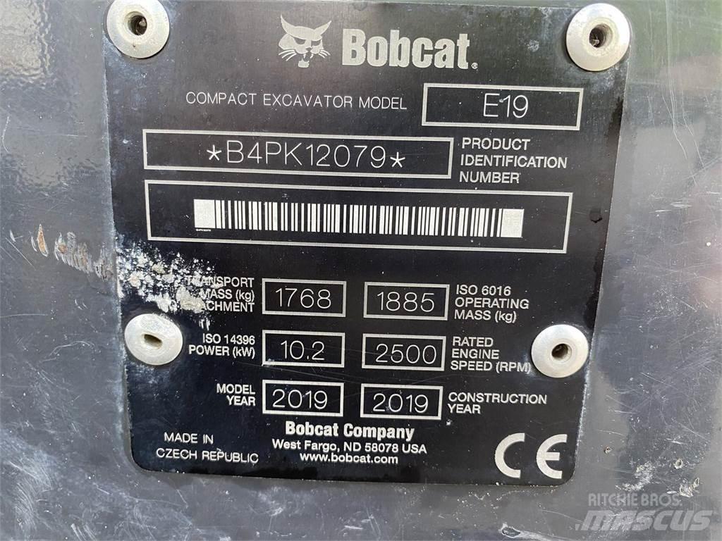 Bobcat E19 Mobilbagger
