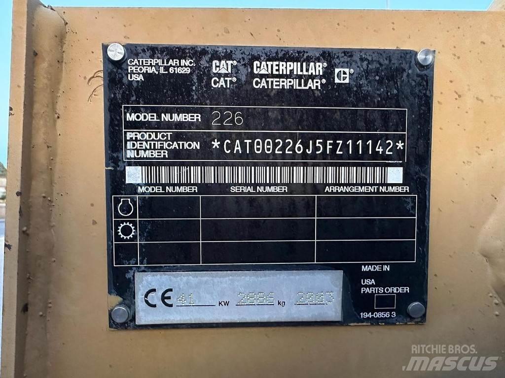 CAT 226BHF Minilader