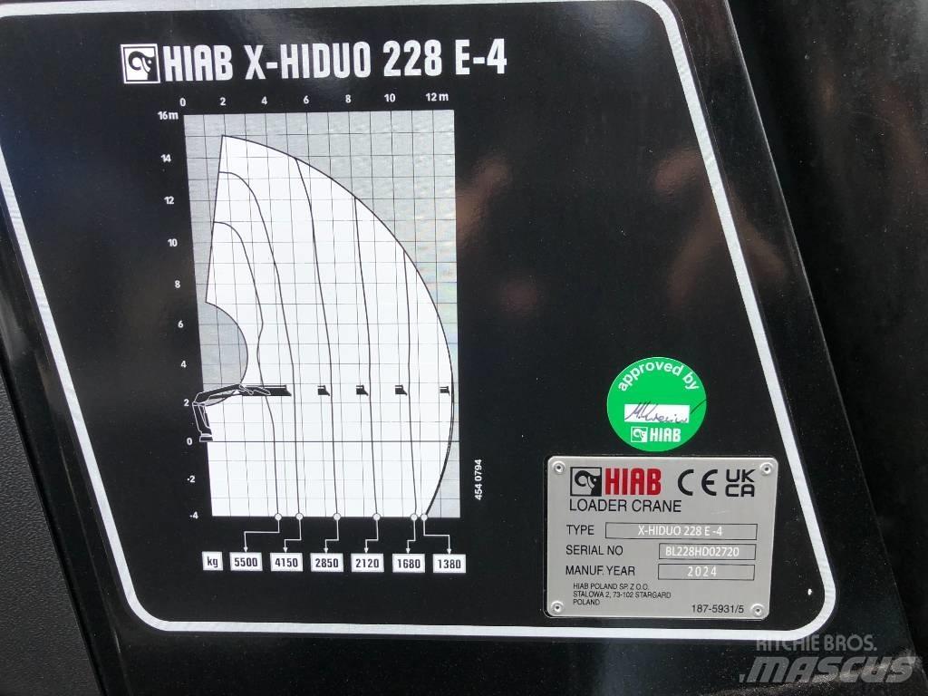 HIAB X-HiDuo 228 E-4 Ladekrane