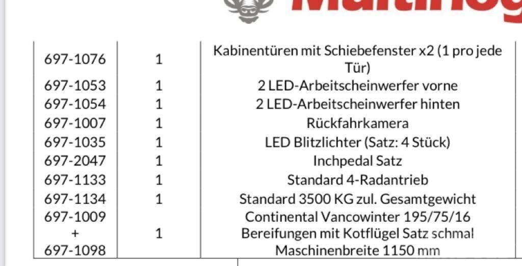 Multihog CX55 Geräteträger