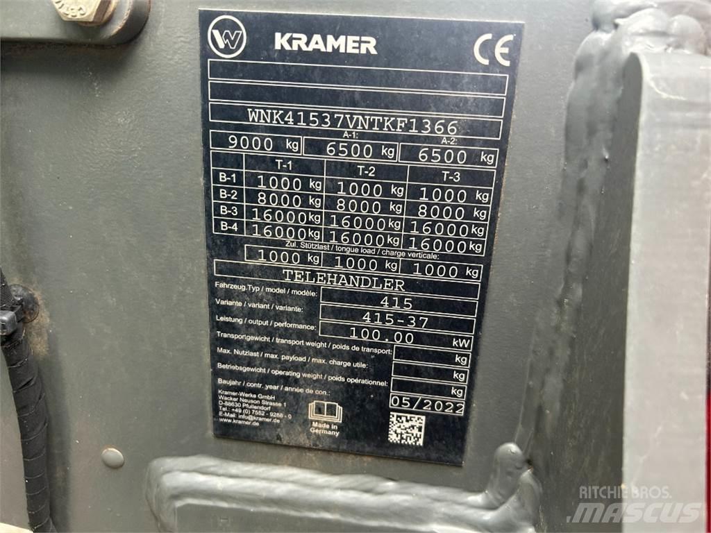 Kramer KT 407 Teleskoplader