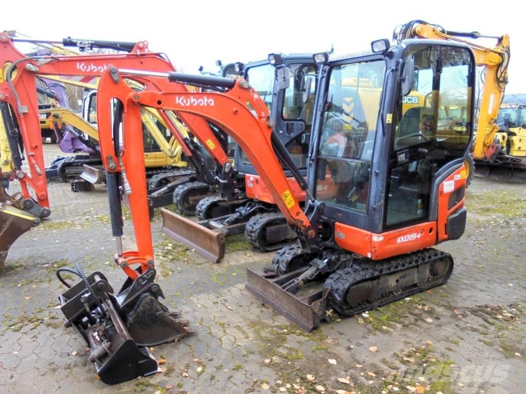Kubota KX 019-4 Minibagger < 7t