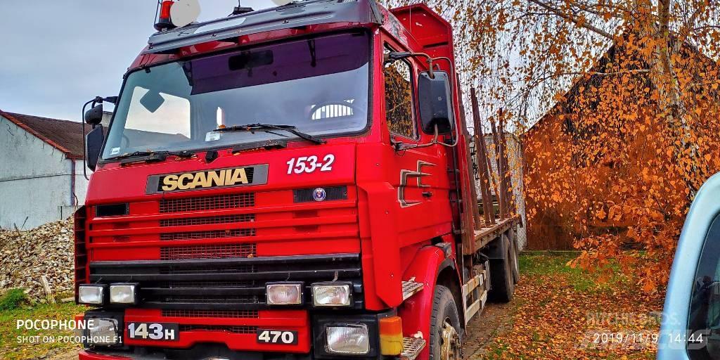 Scania 143 H 470 Holztransporter