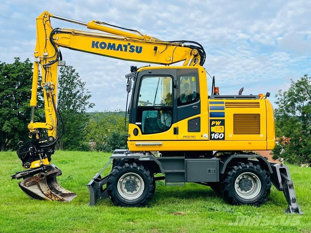 Komatsu PW 160 - 10 Mobilbagger